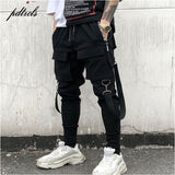 Patchwork Cargo Ripped Sweatpants Joggers