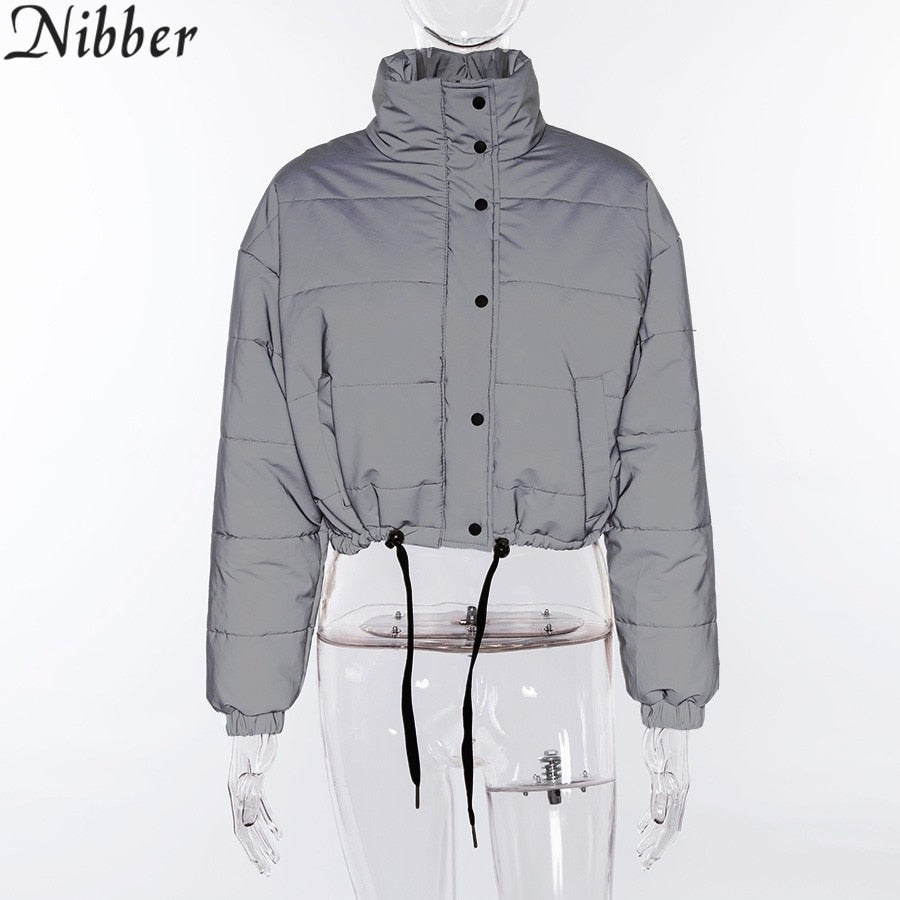Women's Winter Reflective Short jacket