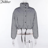 Women's Winter Reflective Short jacket
