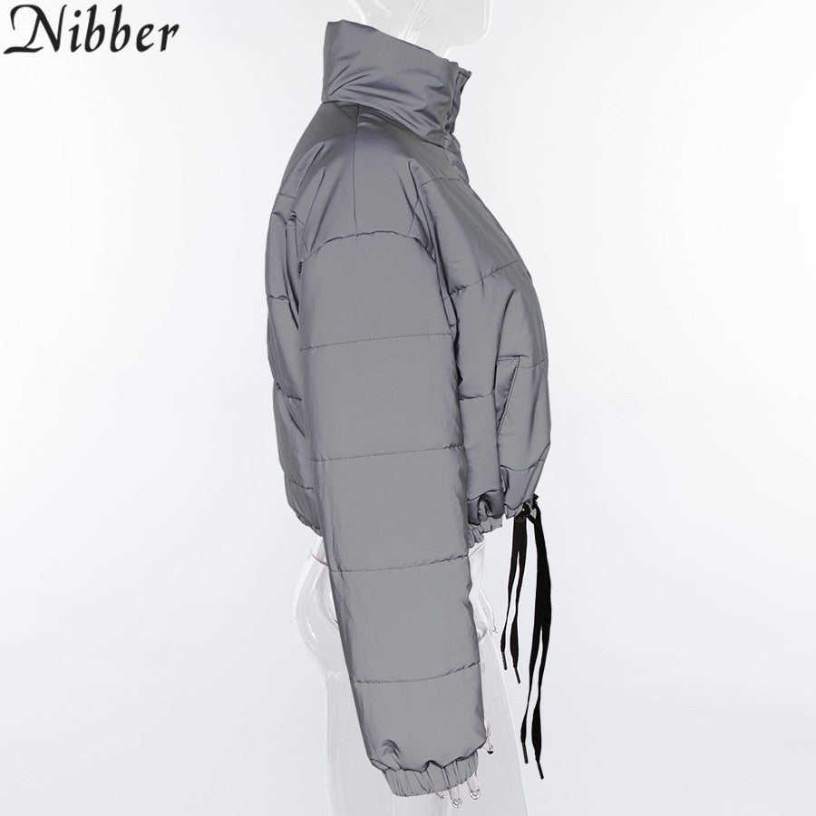 Women's Winter Reflective Short jacket