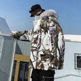 Men Streetwear Winter Bomber Jacket