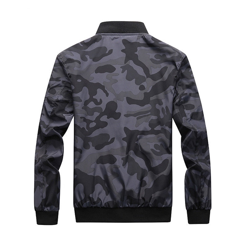 Camo Bomber Jacket Mens