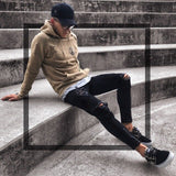 Casual cotton gift pantsMen's