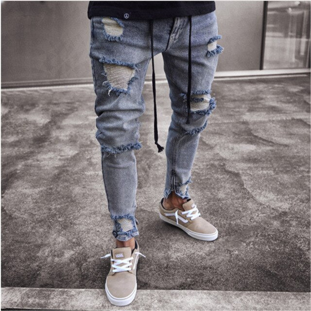 Casual cotton gift pantsMen's
