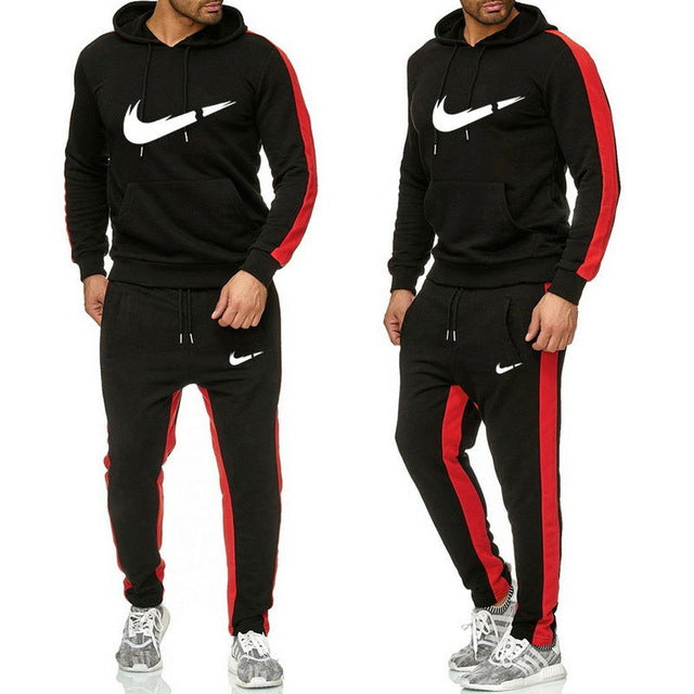 2 Pieces Autumn Running tracksuit Men