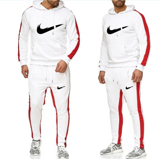 2 Pieces Autumn Running tracksuit Men