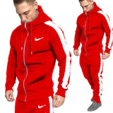 2 Pieces Autumn Running tracksuit men