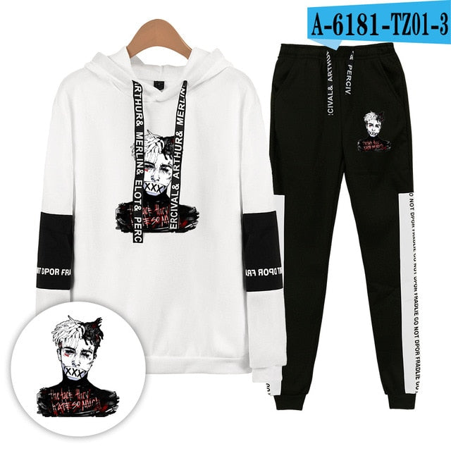 XXXTentacion winter Hoodies Sweatshirts And Sweatpants