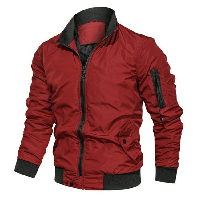 Comfortable autumn men's winter jacket