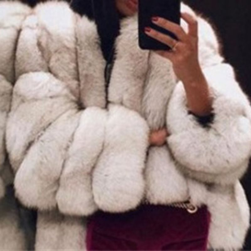 Faux Fur Winter Jacket
