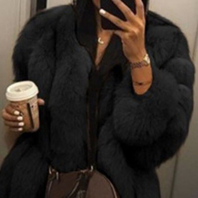 Faux Fur Winter Jacket