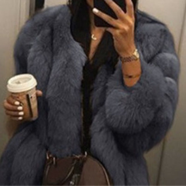Faux Fur Winter Jacket