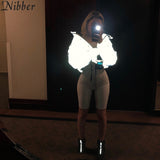 Women's Winter Reflective Short jacket