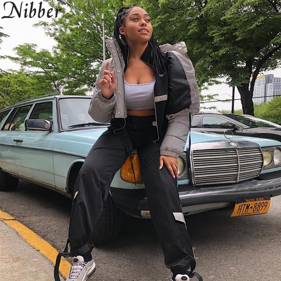 Women's Winter Reflective Short jacket