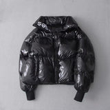 Winter Glossy Waterproof women's jacket