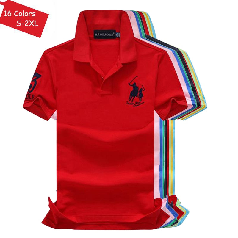 Summer Brand Mens Short Shirt