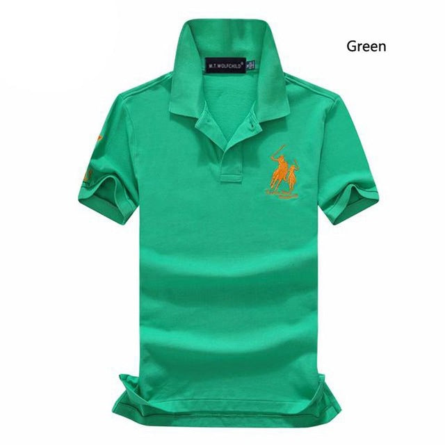 Summer Brand Mens Short Shirt