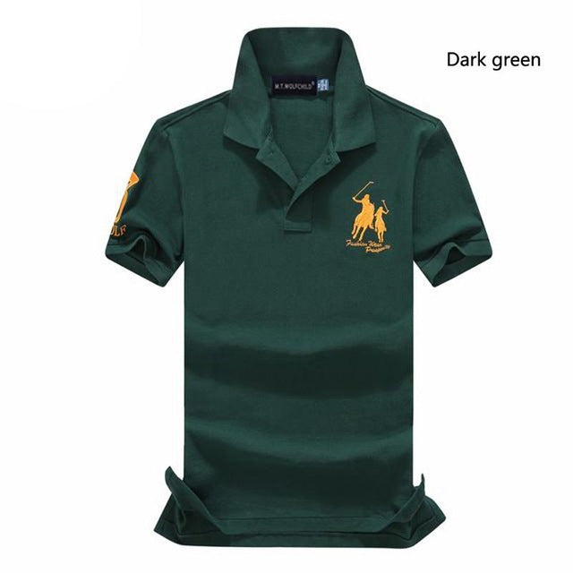 Summer Brand Mens Short Shirt