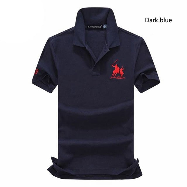 Summer Brand Mens Short Shirt