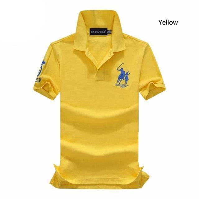 Summer Brand Mens Short Shirt