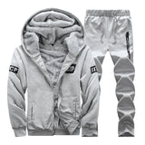 Winter Set Fashion Brand Tracksuit Male