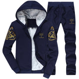 Winter Set Fashion Brand Tracksuit Male