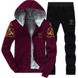 Winter Set Fashion Brand Tracksuit Male